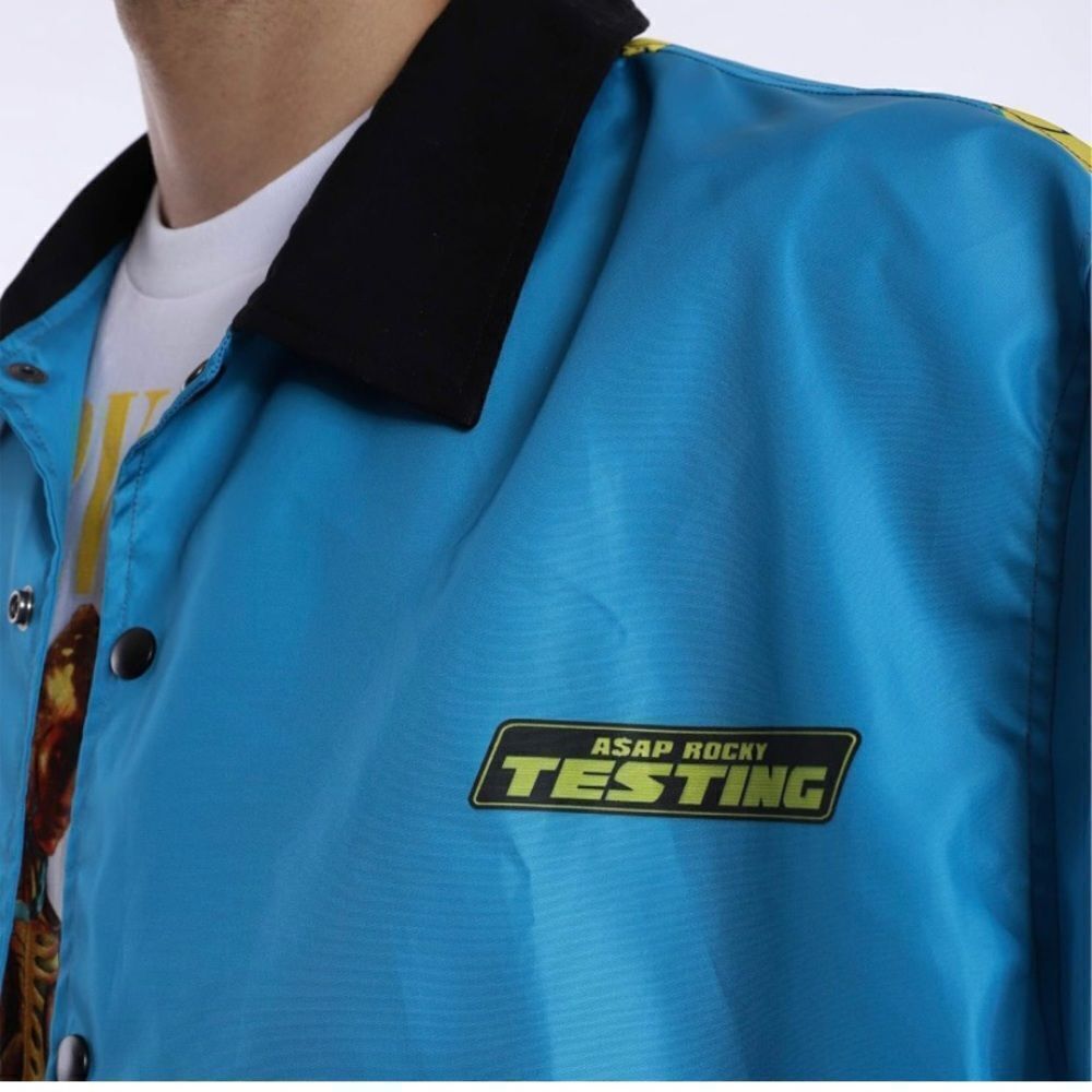 ASAP ROCKY Hip Hop Windproof Windbreakers Jacket - Picture 5 of 8